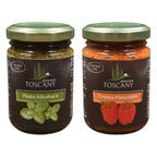 Pack Dúo Pesto Albahaca y Pimentón Asado