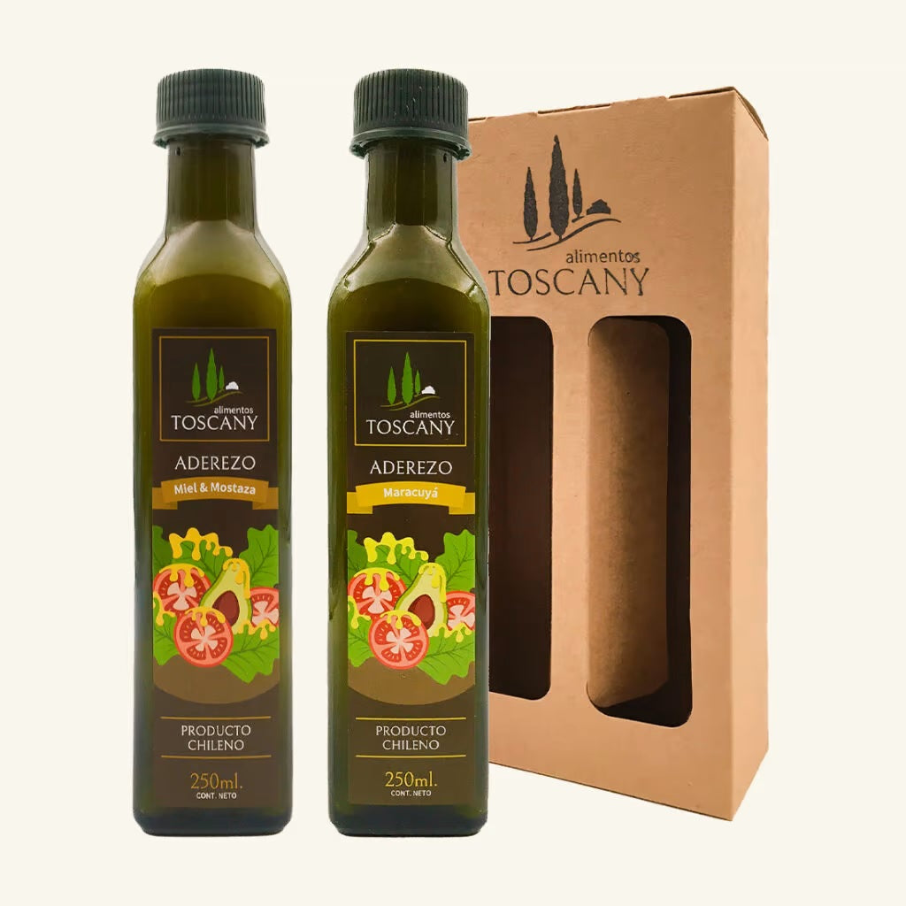 Pack Aderezos de Miel Mostaza y Maracuyá